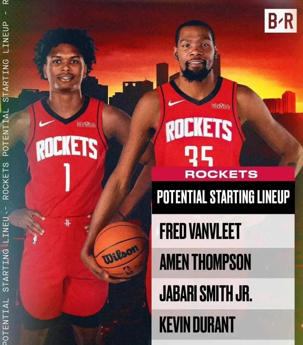 火箭得到杜兰特后再次出现震撼交易，NBA历史三双王有望空降休城
