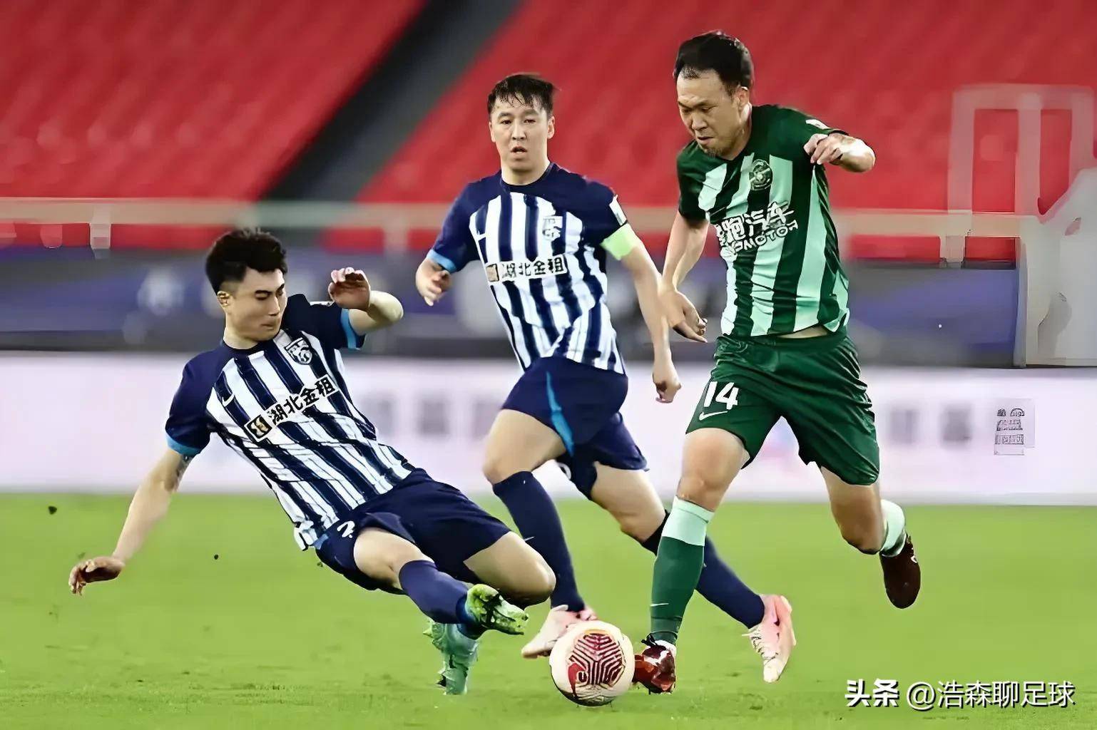 武汉三镇0-4不敌浙江队